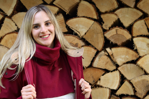 Liliputi Love - Mama Coat Burgundy