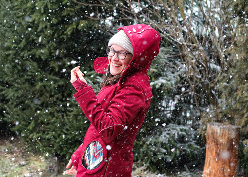 Liliputi Love - Mama Coat Burgundy