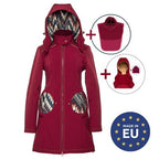 Liliputi Love - 4in1 Mama Coat Burgundy