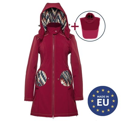 Liliputi Love - 4in1 Mama Coat Burgundy