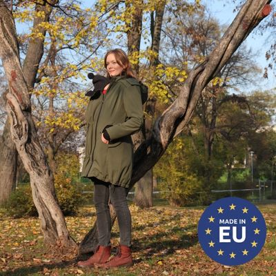 Liliputi Love - 4in1 Mama Coat Forest