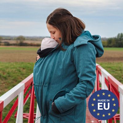 Liliputi Love - 4in1 Mama Coat Lagoon