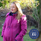 Liliputi Love - 4in1 Mama Coat Magenta